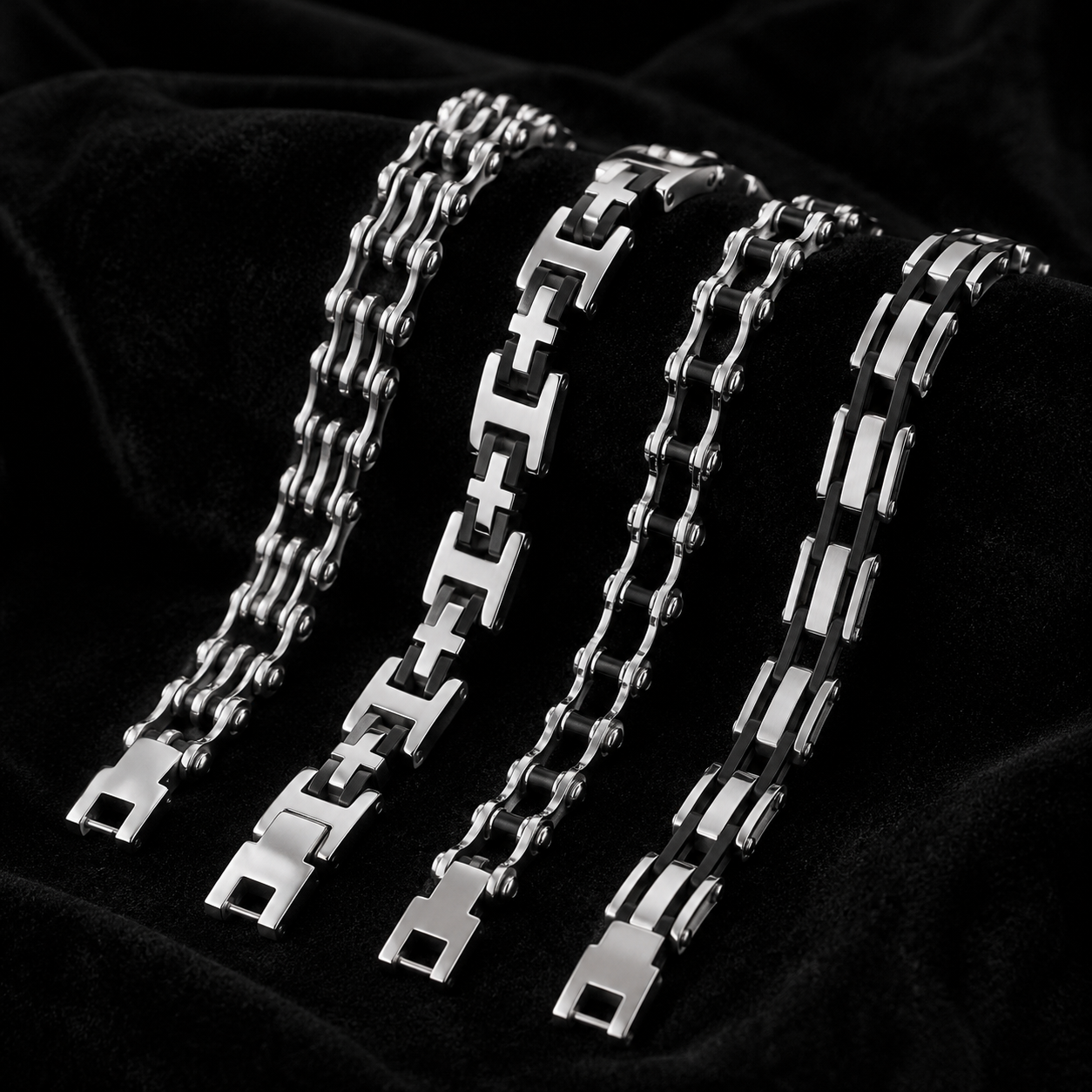 Bracelet chaîne de vélo