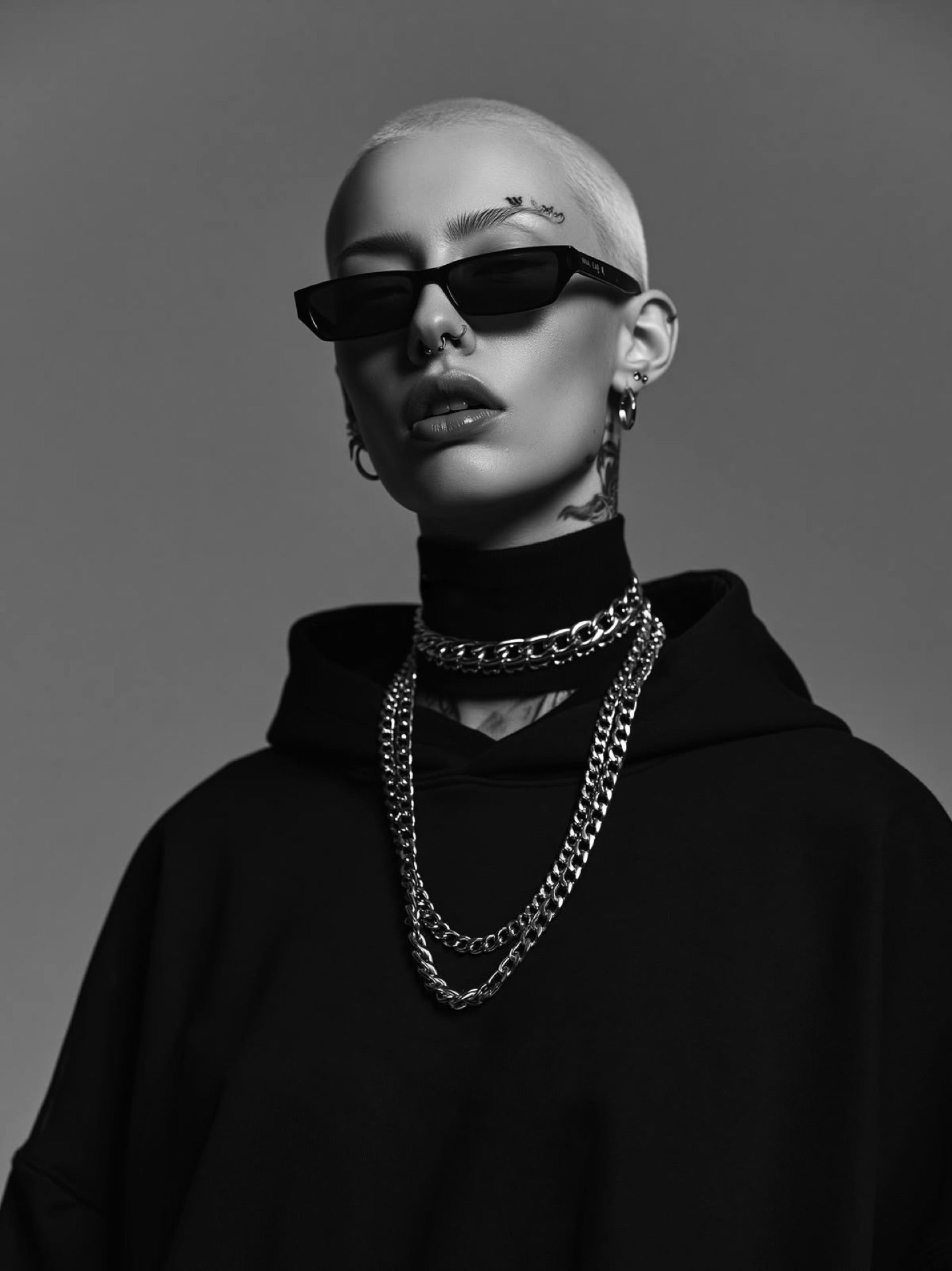 Chain stack worn on-body